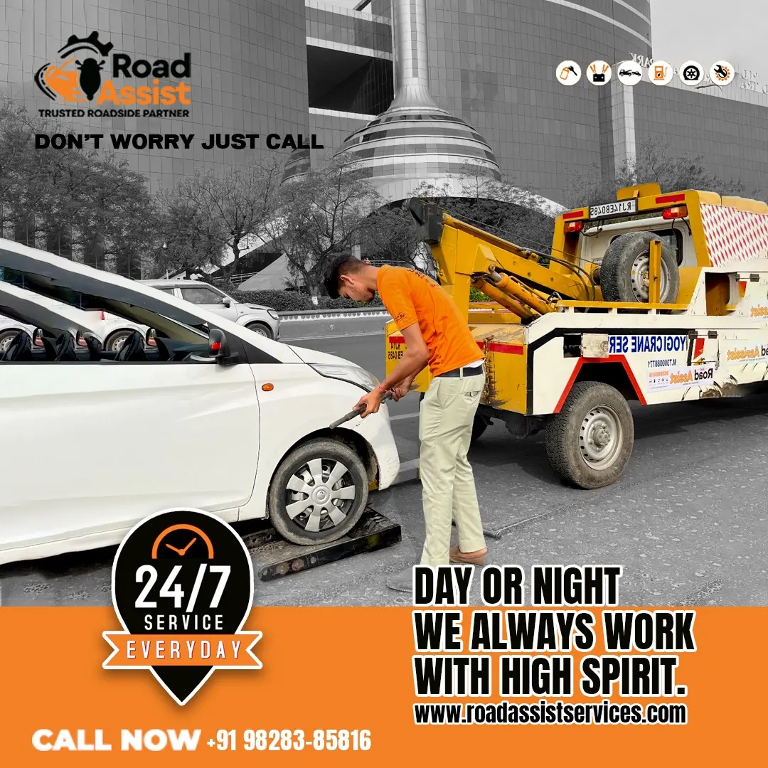 Towing & recovery roadside assistance in Jaipur